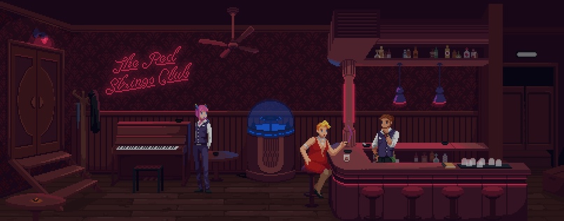 Рецензия на игру «The Red Strings Club». Deaddinos - изображение